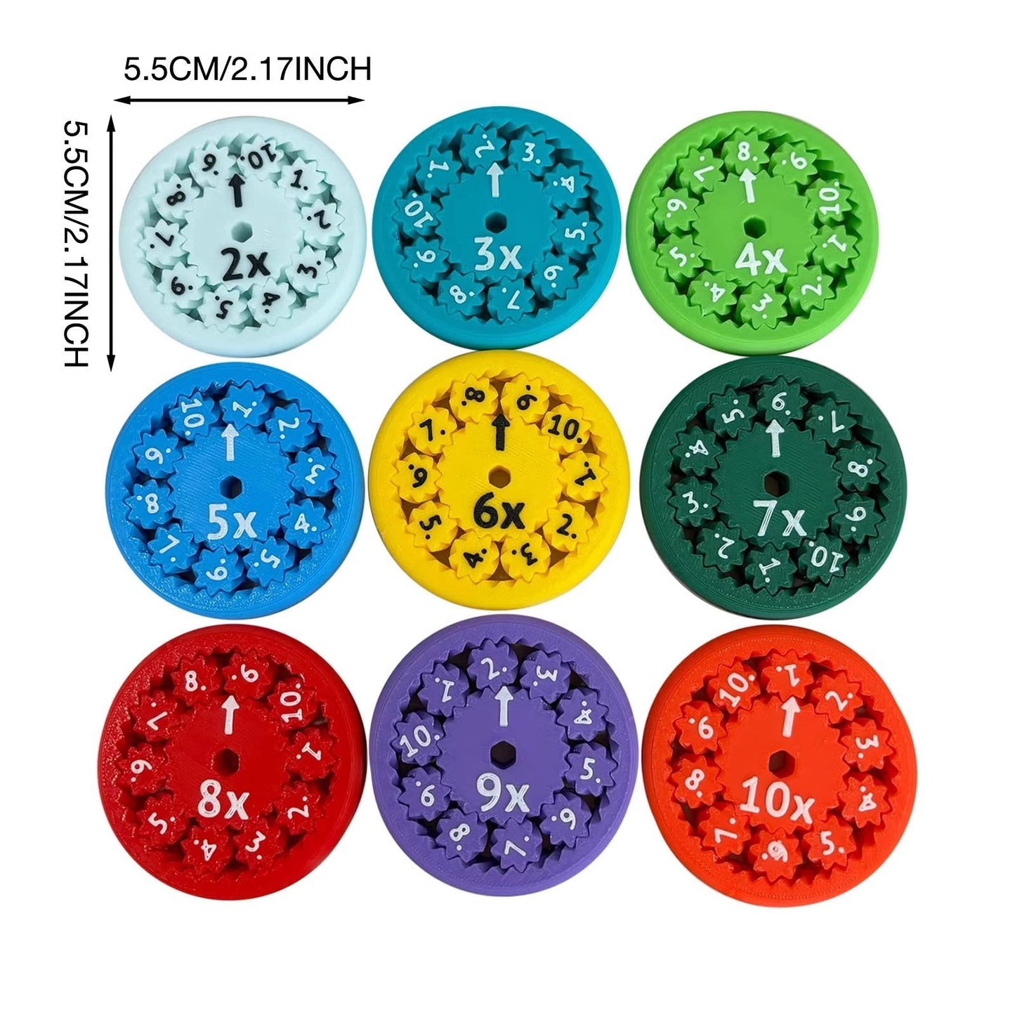 Fun Math Fidget Spinner Toy