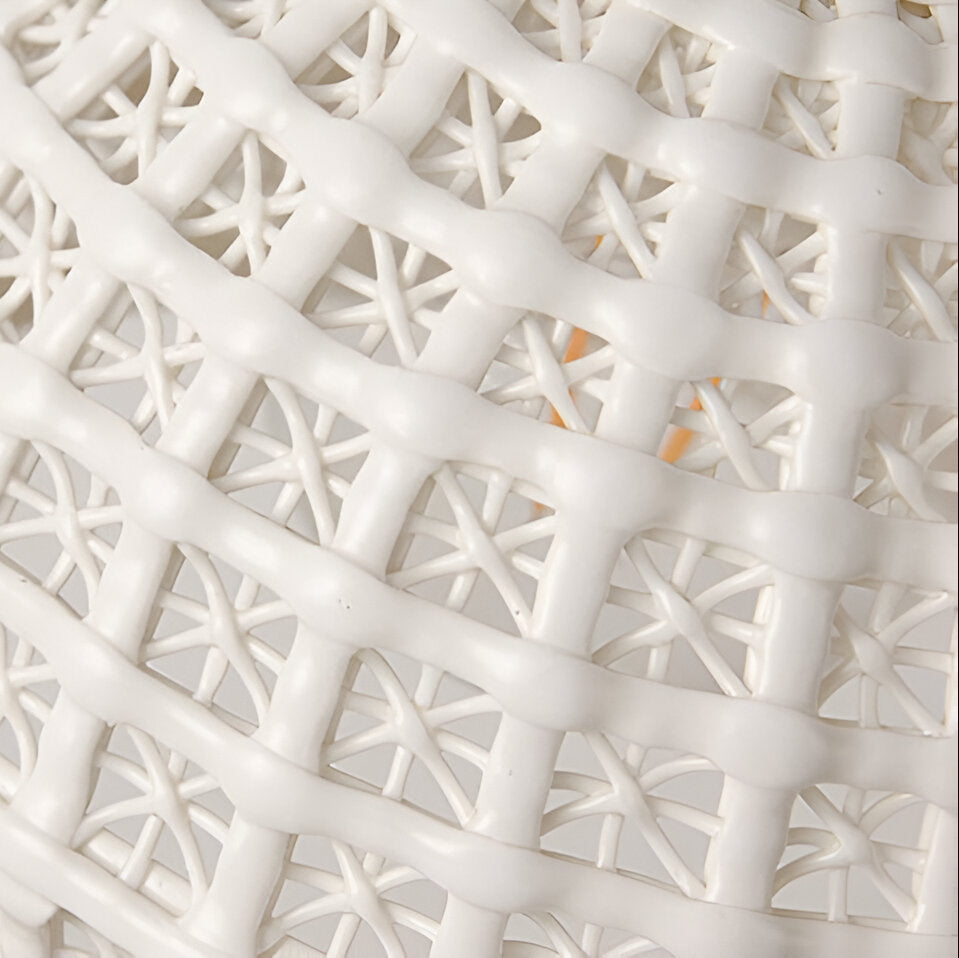 Simple White Ceramic Ceiling Light