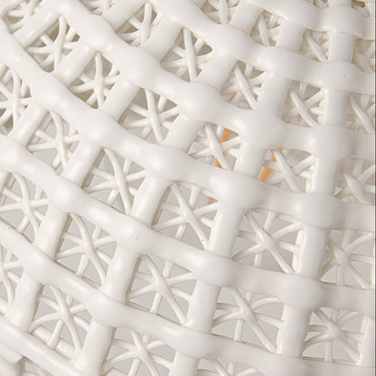 Simple White Ceramic Ceiling Light