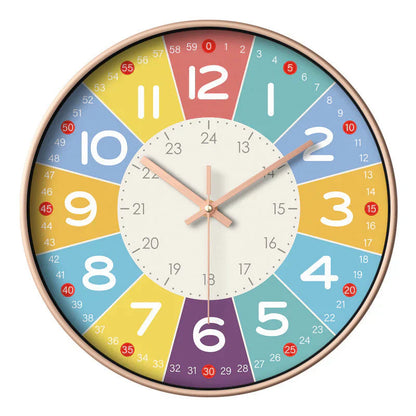 Quiet Childrens Room Wall Clock - Befez