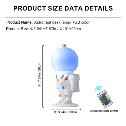 Space Theme LED Nightlight Table Lamp Home Decor Gift