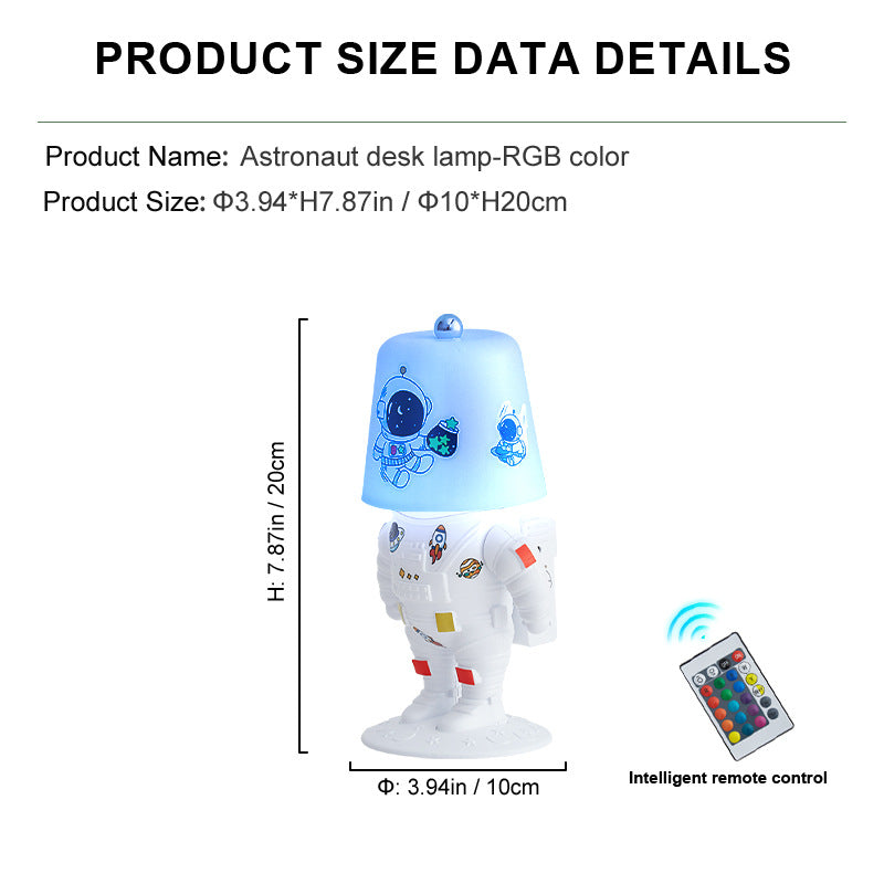 Space Theme LED Nightlight Table Lamp Home Decor Gift