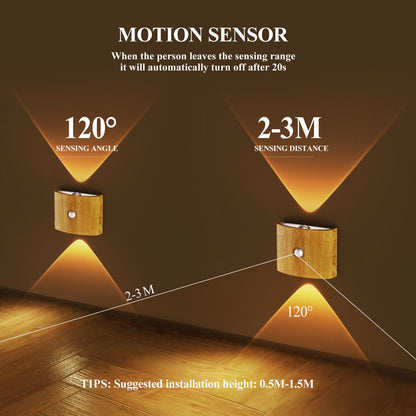 Easy Install Motion Sensor LED Wall Light