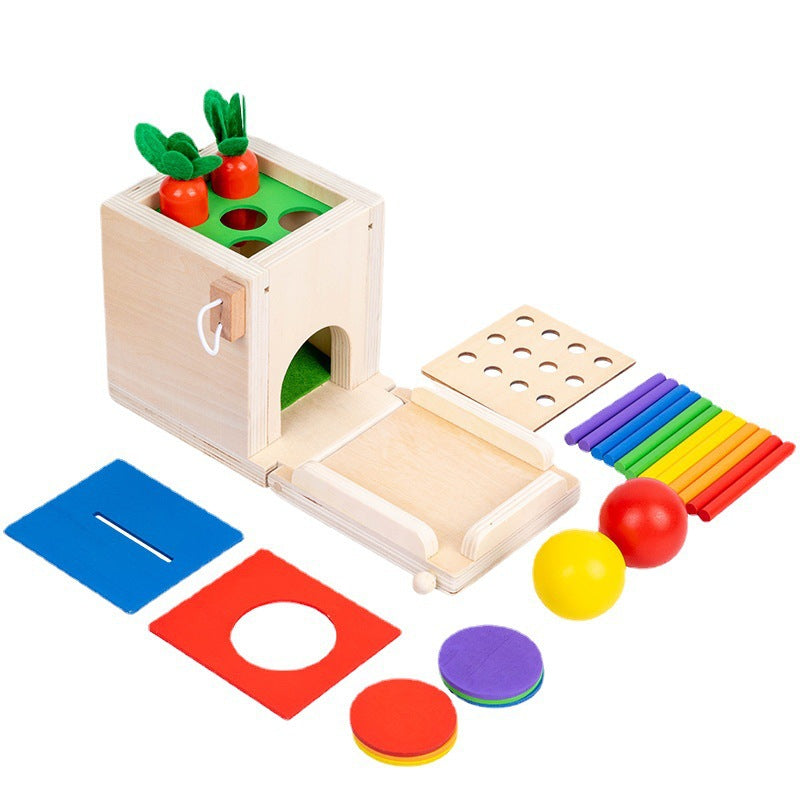 Colorful Wooden Building Blocks Tower - Befez