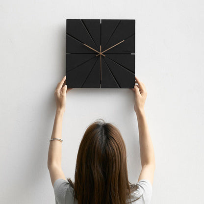 Slim Quiet Modern Wall Clock for Home Decor