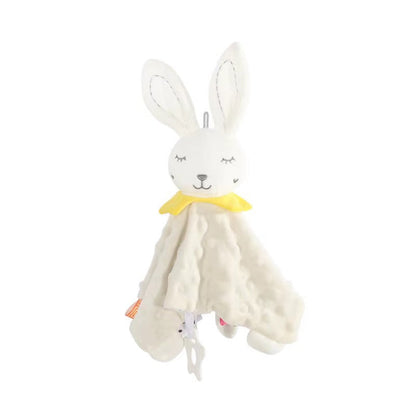 Soft Baby Toy Blanket with Rattle