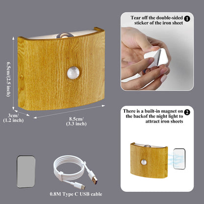 Easy Install Motion Sensor LED Wall Light