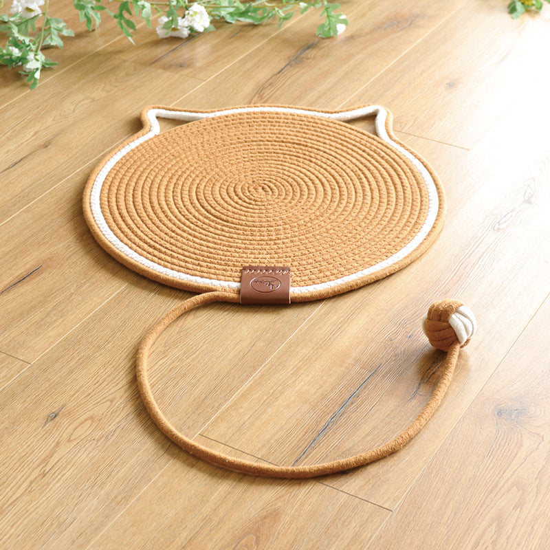 Fun Cat Scratcher Rug Pad
