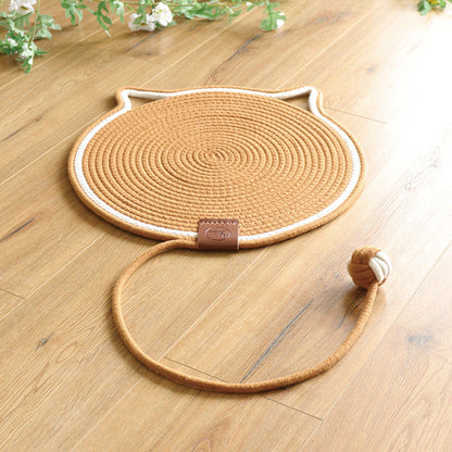 Fun Cat Scratcher Rug Pad