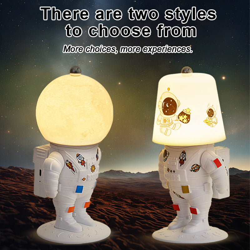 Space Theme LED Nightlight Table Lamp Home Decor Gift