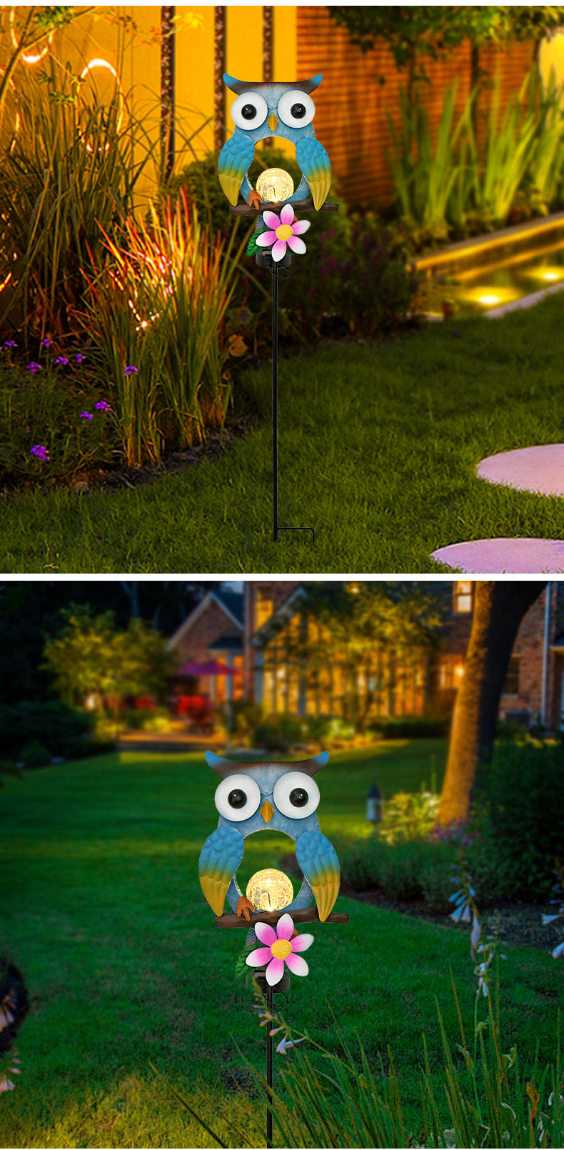 Bright Outdoor Solar Garden Lamp