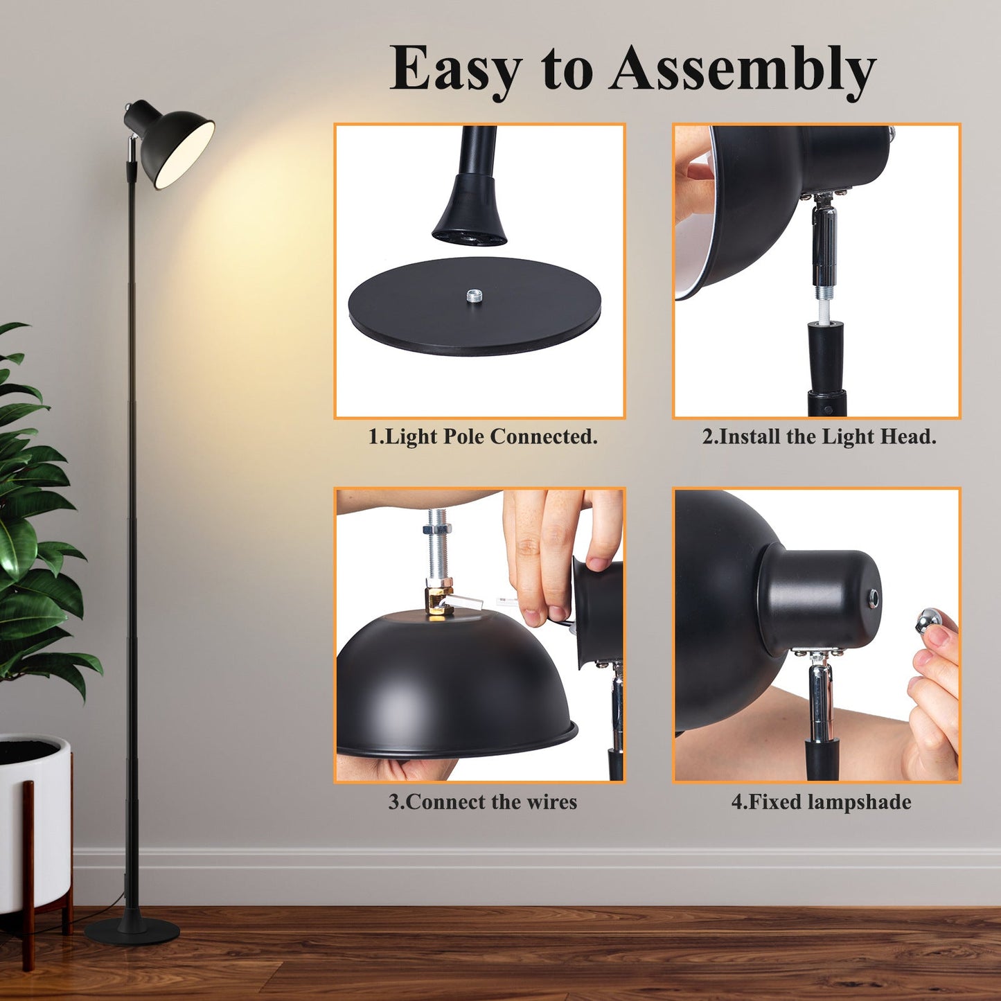 Bright Student Desk Light with USB Port