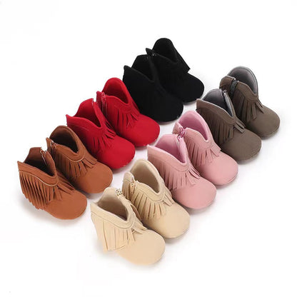 Warm Boys Cowboy Snow Boots - Befez