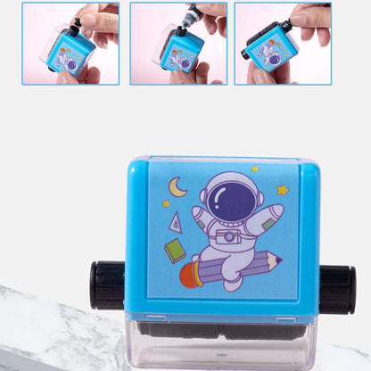 Fun Math Stamp Roller for Kids Learning