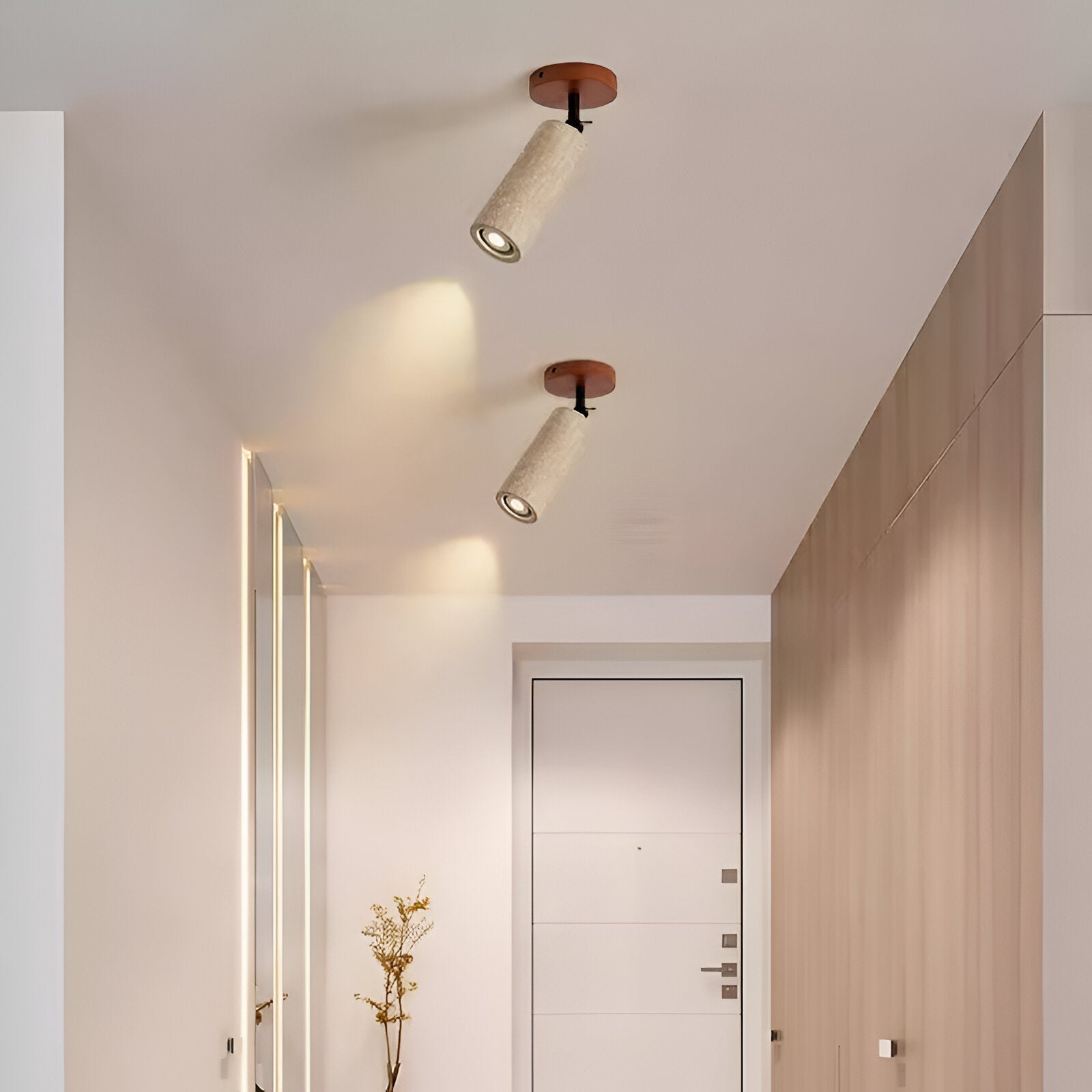 Versatile Wooden LED Wall and Ceiling Light Fixture - Befez