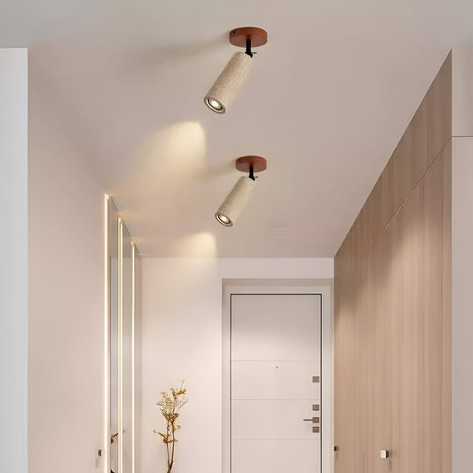 Versatile Wooden LED Wall and Ceiling Light Fixture - Befez