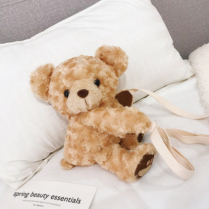 Soft Teddy Bear Backpack