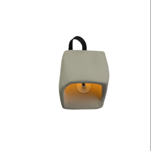 Simple White Textured Wall Lamp - Befez