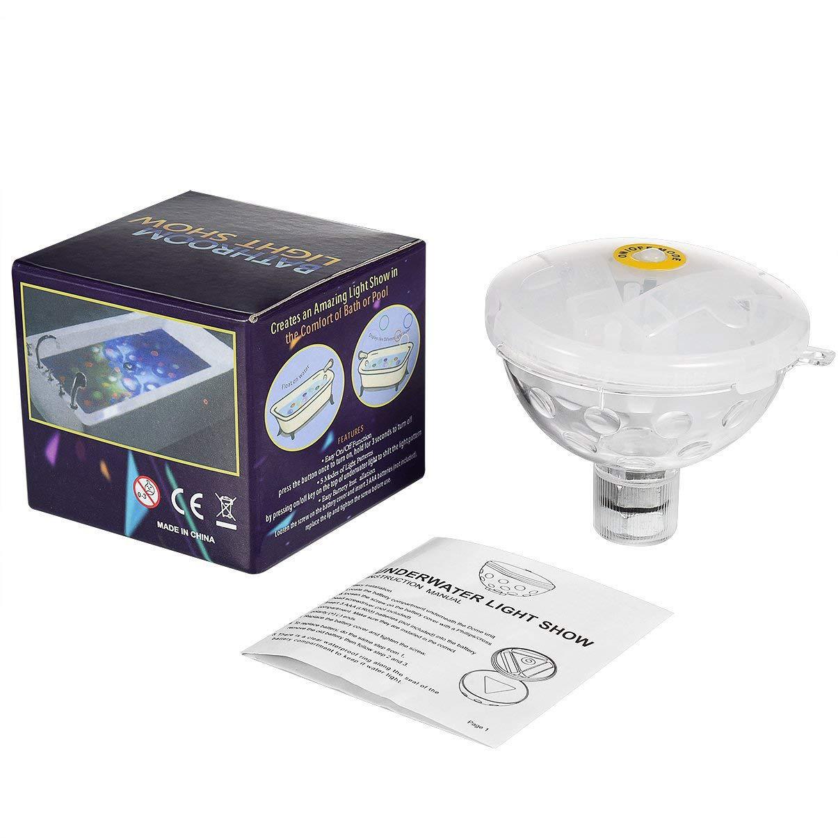 Bright Baby Pool Bath LED Color Changing Fountain Light