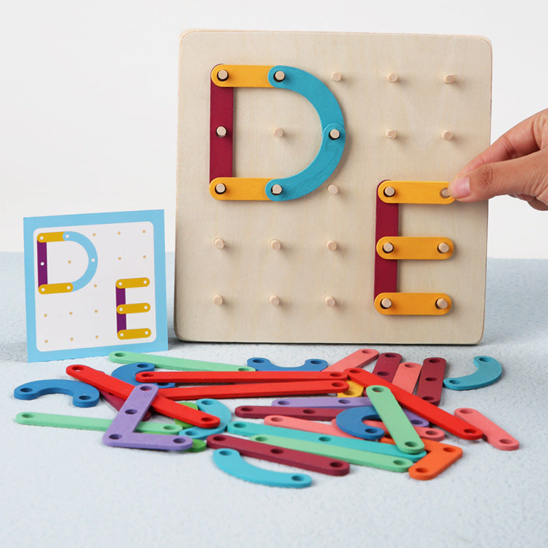 Wooden Educational Puzzle Toy Set