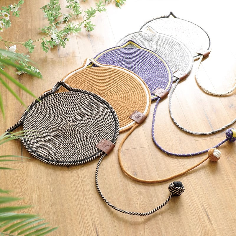 Fun Cat Scratcher Rug Pad