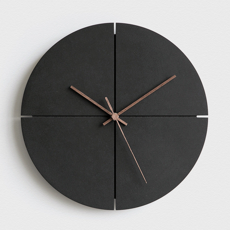 Slim Quiet Modern Wall Clock for Home Decor