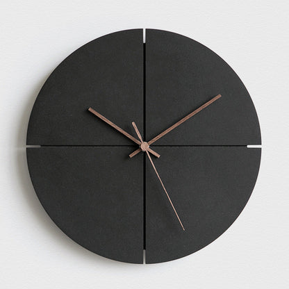 Slim Quiet Modern Wall Clock for Home Decor