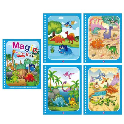 Colorful Kids Water Paint Book Set