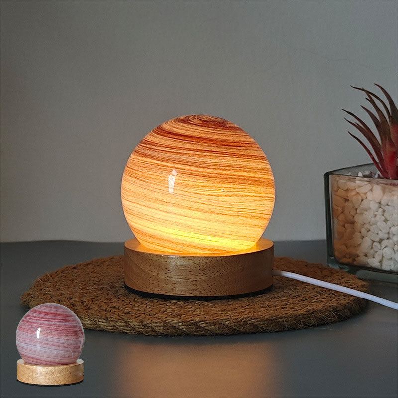 Colorful Globe Table Lamp