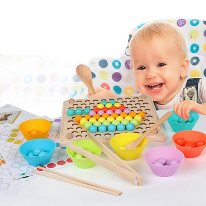 Educational Wooden Bead Sorter Toy - Befez