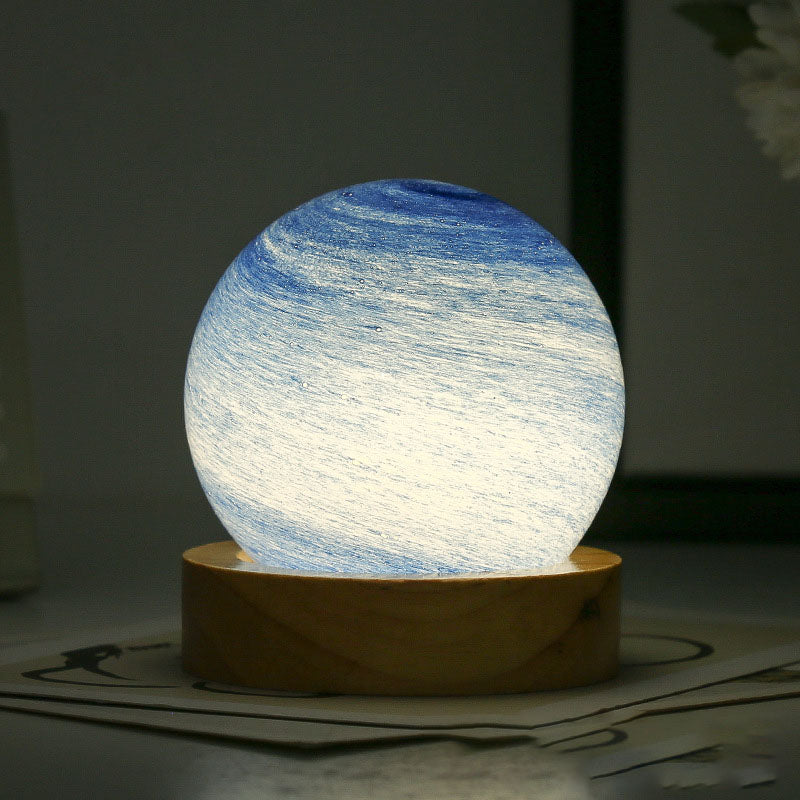 Colorful Globe Table Lamp