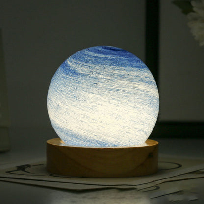 Colorful Globe Table Lamp