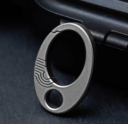 Compact Pure Titanium Keychain Tool