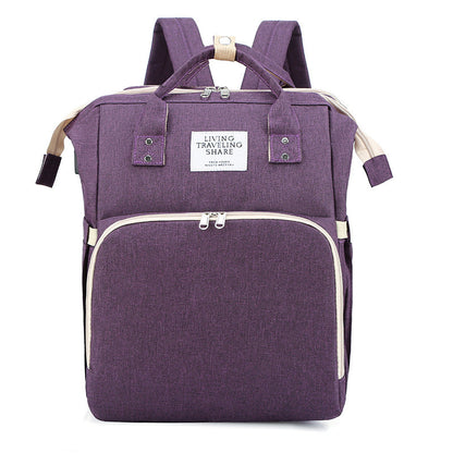 Versatile Baby Carrier Backpack with Built-in Crib