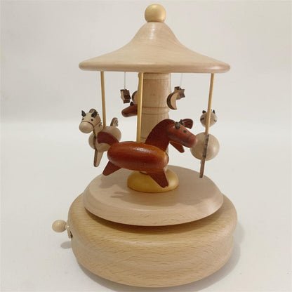 Unique Handcrafted Wood Musical Box - Befez