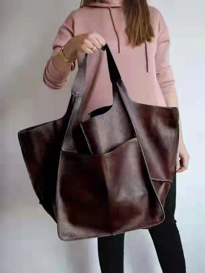 Vegan Leather Tote Bag | Lightweight Bevez