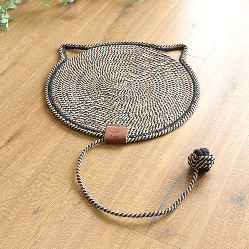 Fun Cat Scratcher Rug Pad