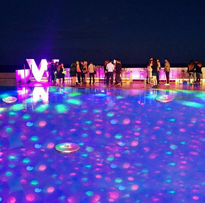 Bright Solar Powered Pool Lamp Floating Decoration