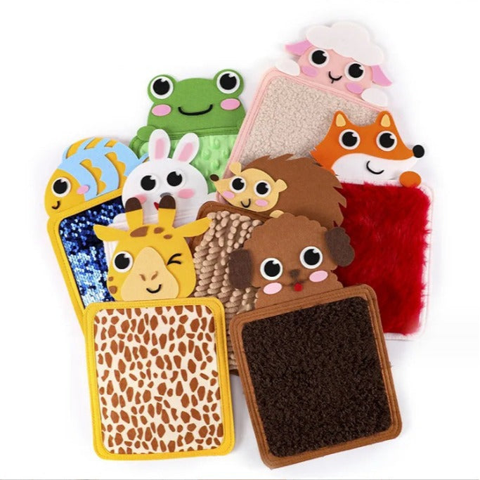 Soft Plush Animal Pillow Set of 8
