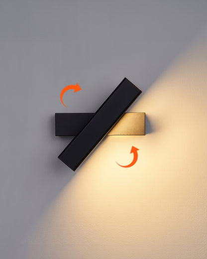 Adjustable Wooden Wall Light