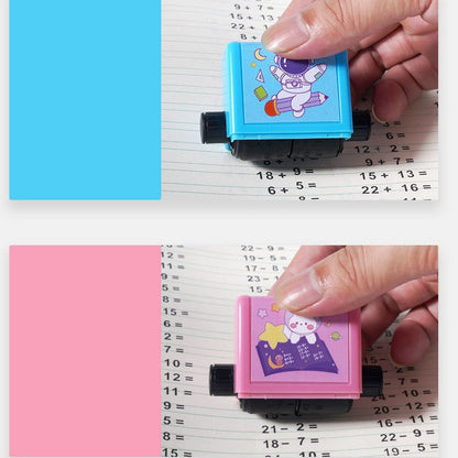 Fun Math Stamp Roller for Kids Learning