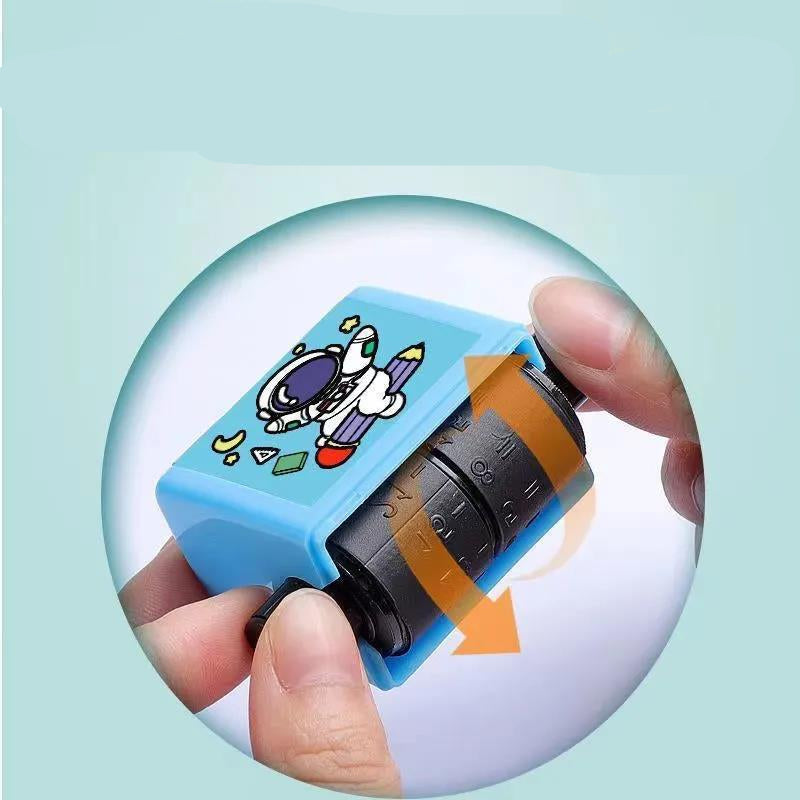 Fun Math Stamp Roller for Kids Learning