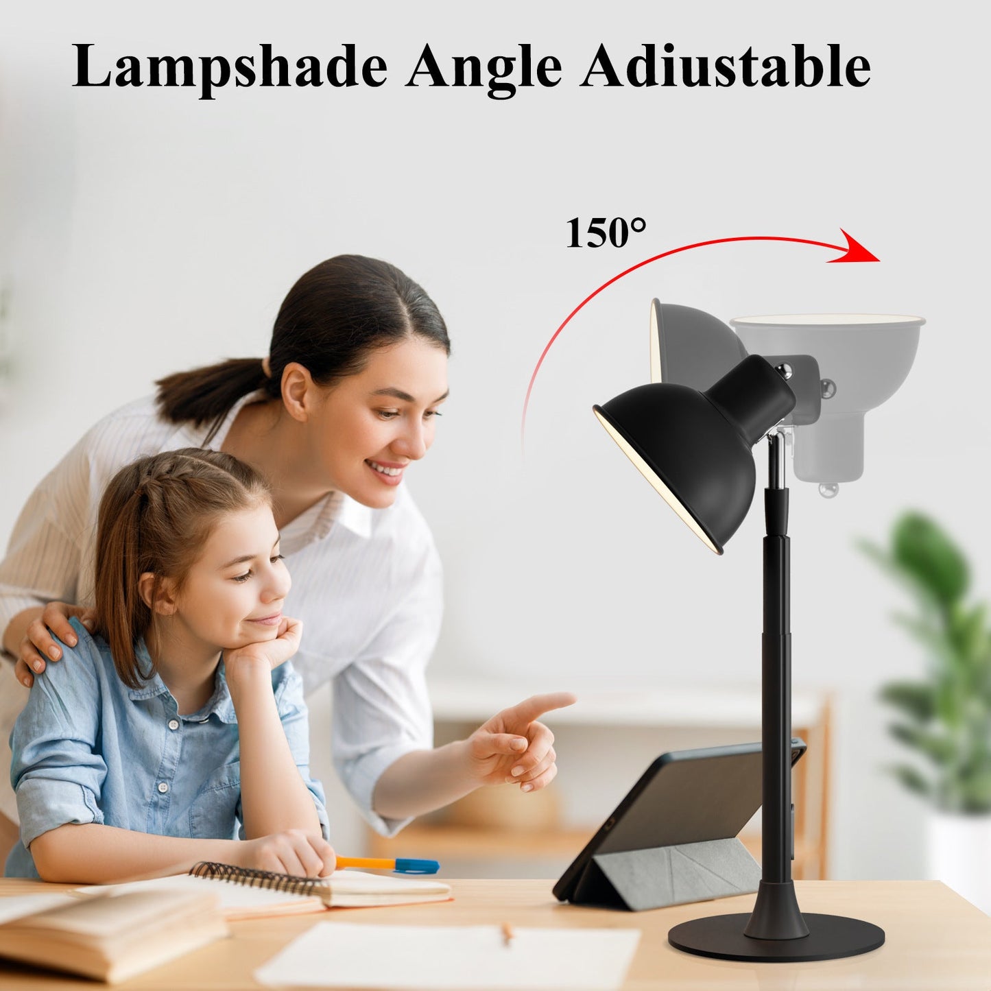 Bright Student Desk Light with USB Port