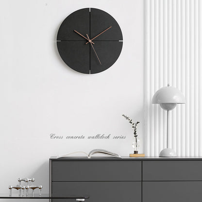 Slim Quiet Modern Wall Clock for Home Decor
