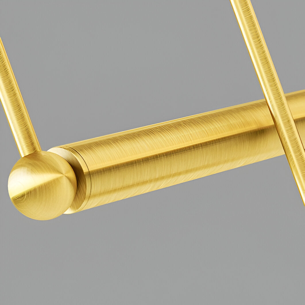 Modern Glass Linear Pendant Light