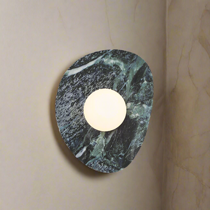 Contemporary Stone Wall Light in Nordic Style
