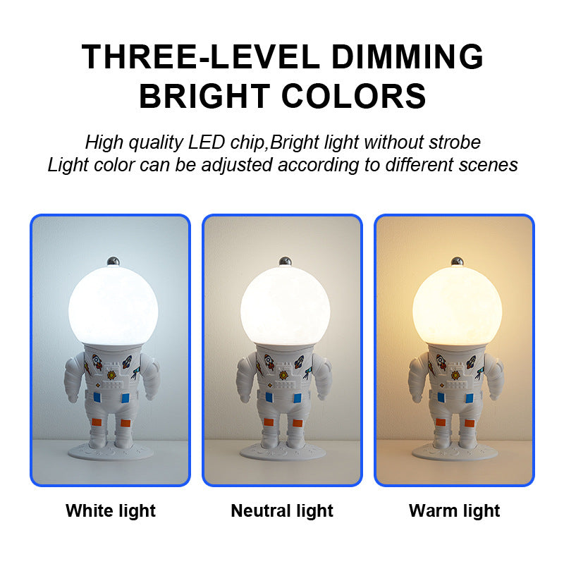 Space Theme LED Nightlight Table Lamp Home Decor Gift