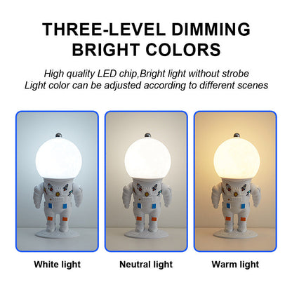 Space Theme LED Nightlight Table Lamp Home Decor Gift