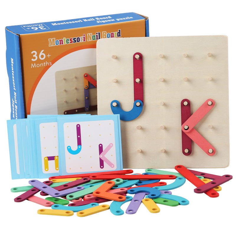 Wooden Educational Puzzle Toy Set