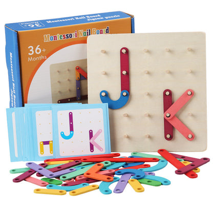 Wooden Educational Puzzle Toy Set